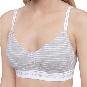Calvin Klein - Ck One Cotton Lightly-Lined Wirefree Bralette